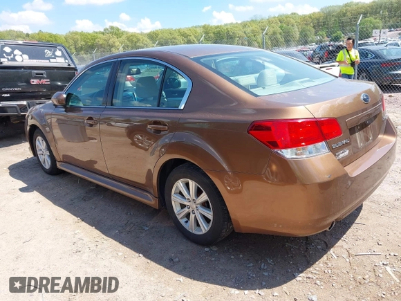 2011 Subaru Legacy Premium with VIN 4S3BMCC68B3232975, listed as a IAAI auction lot 42268258 with 92,305 mi miles and . Bid and sale history available at DreamBid. Image 3.