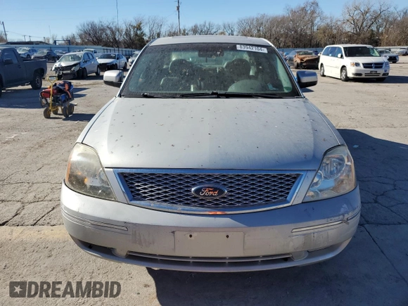 2007 Ford Five Hundred SEL with VIN 1FAHP24137G154108, listed as a Copart auction lot 83942104 with 196,289 mi miles and Salvage Title. Bid and sale history available at carsss.com. Image 5.