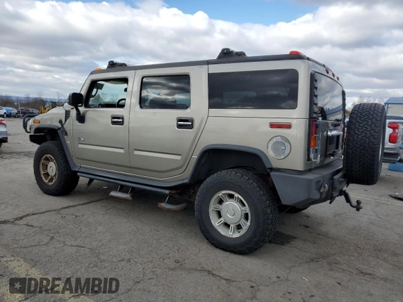 2003 Hummer H2 with VIN 5GRGN23U33H130871, listed as a Copart auction lot 83377484 with 186,126 mi miles and Clean Title. Bid and sale history available at carsss.com. Image 2.