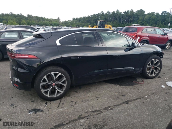 2019 Jaguar I-PACE HSE with VIN SADHD2S1XK1F60248, listed as a Copart auction lot 59259594 with 55,901 mi miles and Salvage Title. Bid and sale history available at carsss.com. Image 3.