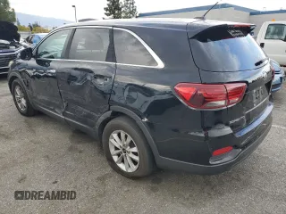2019 Kia Sorento LX with VIN 5XYPG4A36KG568194, listed as a Copart auction lot 48190995 with 108,150 mi miles and Salvage Title. Bid and sale history available at carsss.com. Image 2.