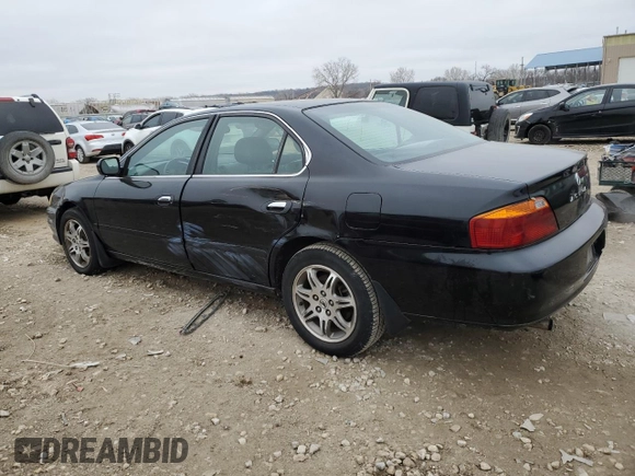 1999 Acura TL with VIN 19UUA5653XA042750, listed as a Copart auction lot 83714204 with 155,617 mi miles and Salvage Title. Bid and sale history available at carsss.com. Image 2.