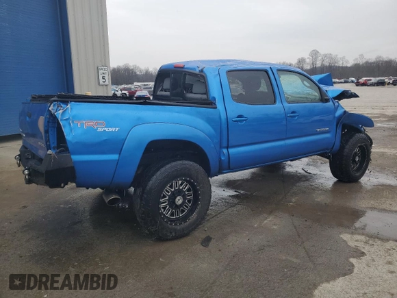 2007 Toyota Tacoma with VIN 5TELU42N87Z381933, listed as a Copart auction lot 45102465 with 140,696 mi miles and Salvage Title. Bid and sale history available at DreamBid. Image 3.