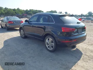 2016 Audi Q3 Premium Plus with VIN WA1BFCFS9GR003187, listed as a IAAI auction lot 42609080 with 146,379 mi miles and . Bid and sale history available at DreamBid. Image 3.