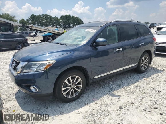 2014 Nissan Pathfinder Platinum with VIN 5N1AR2MN3EC695622, listed as a Copart auction lot 63743265 with 150,876 mi miles and Clean title. Bid and sale history available at DreamBid. Image 1.