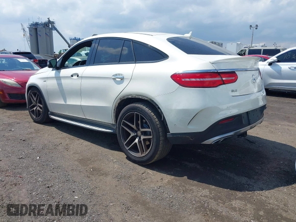 2016 Mercedes-Benz GLE 450 AMG with VIN 4JGED6EB9GA021405, listed as a IAAI auction lot 42376376 with 112,297 mi miles and . Bid and sale history available at DreamBid. Image 3.