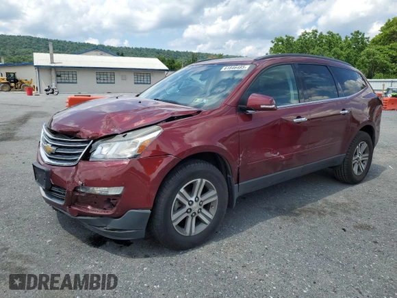 2016 Chevrolet Traverse LT with VIN 1GNKVGKDXGJ209177, listed as a Copart auction lot 61846485 with 165,752 mi miles and Salvage title. Bid and sale history available at DreamBid. Image 1.