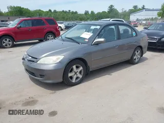 2005 Honda Civic EX z VIN 2HGES26795H559101, wystawiony jako IAAI lot #42306304 z przebiegiem 136 982 mil mil oraz . Historia ofert i sprzedaży dostępna na DreamBid. Obrazek 2.