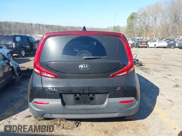 2020 Kia Soul LX with VIN KNDJ23AU5L7057436, listed as a IAAI auction lot 41503824 with 89,110 mi miles. Bid and sale history available at carsss.com. Image 16.