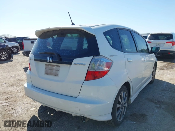 2012 Honda Fit Sport with VIN JHMGE8H51CC041804, listed as a IAAI auction lot 41772371 with 138,116 mi miles and . Bid and sale history available at DreamBid. Image 4.