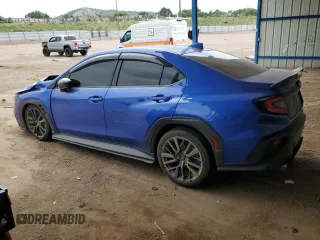 2022 Subaru WRX Premium with VIN JF1VBAF6XN9027748, listed as a Copart auction lot 61966665 with 45,174 mi miles and Salvage title. Bid and sale history available at DreamBid. Image 2.