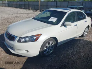 2010 Honda Accord EX-L with VIN 1HGCP3F89AA031753, listed as a IAAI auction lot 42156585 with 215,453 mi miles and . Bid and sale history available at DreamBid. Image 2.