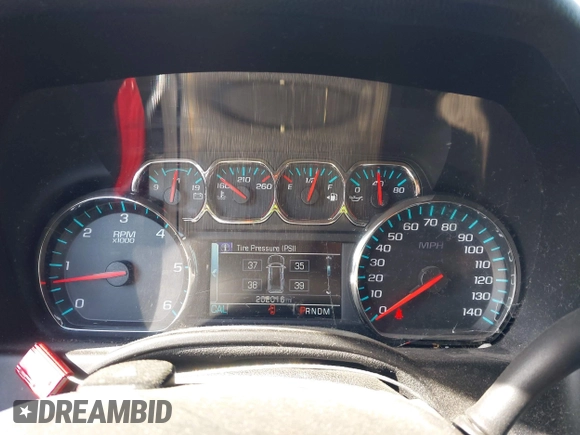 2016 Chevrolet Tahoe LTZ with VIN 1GNSCCKC2GR126687, listed as a IAAI auction lot 41952725 with 202,016 mi miles and . Bid and sale history available at DreamBid. Image 7.