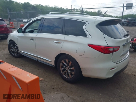 2015 Infiniti QX60 z VIN 5N1AL0MM3FC546979, wystawiony jako IAAI lot #42192346 z przebiegiem 181 679 mil mil oraz . Historia ofert i sprzedaży dostępna na DreamBid. Obrazek 3.