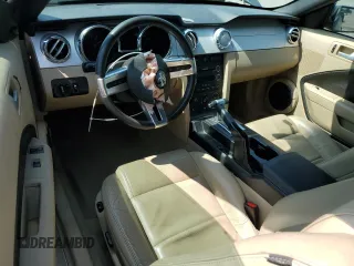 2008 Ford Mustang Deluxe with VIN 1ZVHT84N485132379, listed as a Copart auction lot 55157085 with 102,490 mi miles and Salvage title. Bid and sale history available at DreamBid. Image 8.