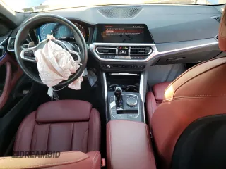 2023 BMW 4 Series 430i xDrive with VIN WBA43AT0XPCL59517, listed as a Copart auction lot 72859063 with 8,653 mi miles and Salvage Title. Bid and sale history available at DreamBid. Image 8.