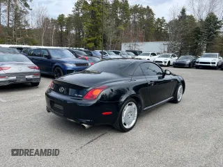 2004 Lexus SC 430 z VIN JTHFN48Y640057773, wystawiony jako Copart lot #50954755 z przebiegiem 115 646 mil mil oraz Czysty tytuł • Clean title. Historia ofert i sprzedaży dostępna na DreamBid. Obrazek 3.