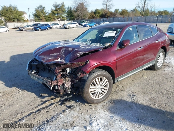 2013 Honda Crosstour EX with VIN 5J6TF3H33DL000648, listed as a IAAI auction lot 41304910 with 147,670 mi miles. Bid and sale history available at carsss.com. Image 2.