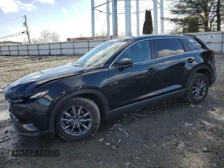 2022 Mazda CX-9 Sport with VIN JM3TCBBYXN0610666, listed as a Copart auction lot 44318285 with 36,130 mi miles and Salvage Title. Bid and sale history available at carsss.com. Image 1.