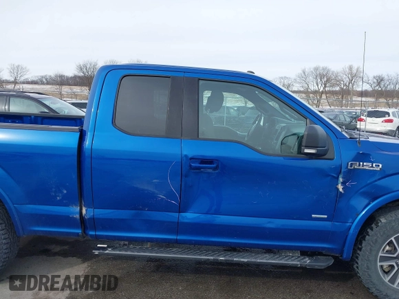 2017 Ford F-150 XL with VIN 1FTEX1EP9HKC95502, listed as a IAAI auction lot 41731718 with 181,487 mi miles. Bid and sale history available at carsss.com. Image 14.