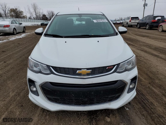 2017 Chevrolet Sonic LT with VIN 1G1JD6SH4H4114286, listed as a Copart auction lot 81255484 with 134,696 mi miles and Clean Title. Bid and sale history available at carsss.com. Image 5.