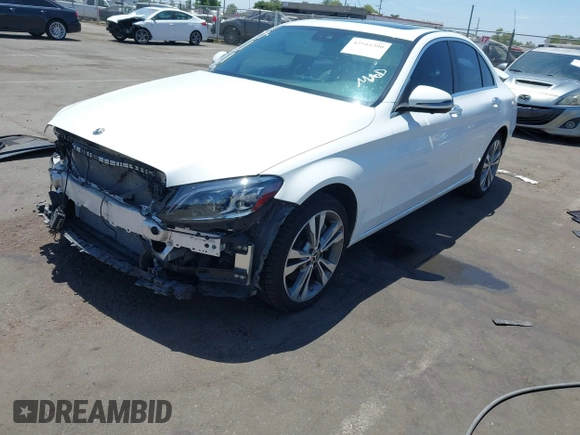 2021 Mercedes-Benz C 300 with VIN W1KWF8EB4MR646585, listed as a IAAI auction lot 42544380 with 21,610 mi miles and . Bid and sale history available at DreamBid. Image 18.