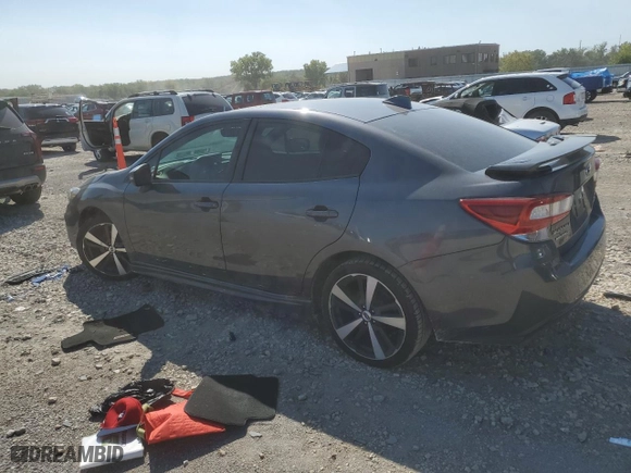 2018 Subaru Impreza Sport with VIN 4S3GKAM69J3614347, listed as a Copart auction lot 69413104 with 0 mi miles and Salvage Title. Bid and sale history available at carsss.com. Image 2.