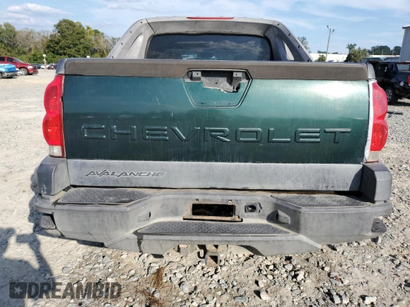 2003 Chevrolet Avalanche with VIN 3GNEC13T43G277069, listed as a Copart auction lot 75266144 with 276,750 mi miles and Salvage Title. Bid and sale history available at carsss.com. Image 6.