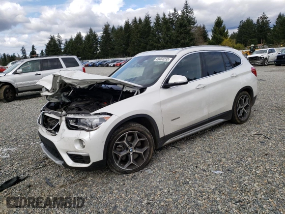 2016 BMW X1 xDrive28i with VIN WBXHT3C39G5E55496, listed as a Copart auction lot 49460233 with 37,934 mi miles. Bid and sale history available at carsss.com. Image 1.