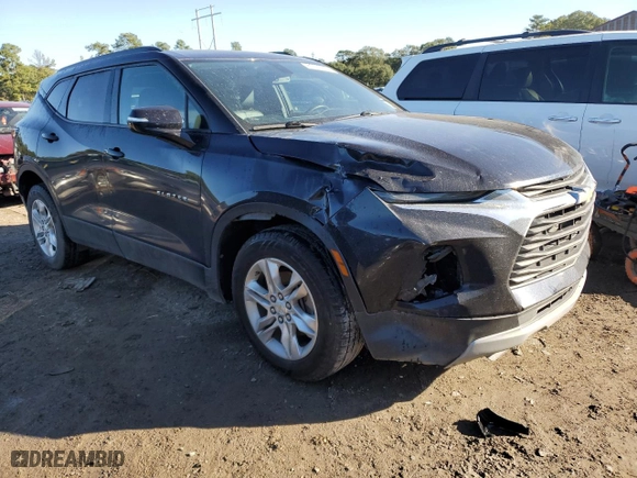 2020 Chevrolet Blazer LT with VIN 3GNKBJR42LS591323, listed as a Copart auction lot 81110304 with 86,737 mi miles and Salvage Title. Bid and sale history available at carsss.com. Image 4.
