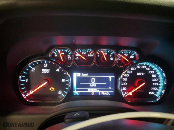 2018 Chevrolet Tahoe Commercial with VIN 1GNSKDEC5JR311618, listed as a Copart auction lot 44214555 with 125,973 mi miles and Clean Title. Bid and sale history available at carsss.com. Image 9.