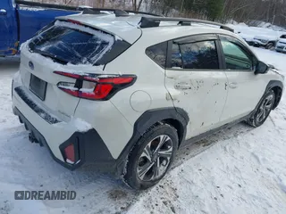2024 Subaru Crosstrek Premium with VIN JF2GUADC1R8295462, listed as a IAAI auction lot 41516532 with 13,185 mi miles. Bid and sale history available at carsss.com. Image 4.