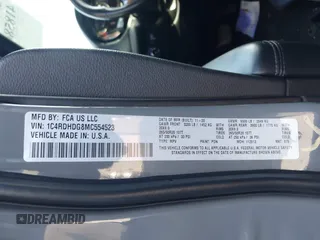 2021 Dodge Durango GT z VIN 1C4RDHDG8MC554523, wystawiony jako IAAI lot #41858655 z przebiegiem 68 940 mil mil oraz . Historia ofert i sprzedaży dostępna na DreamBid. Obrazek 9.