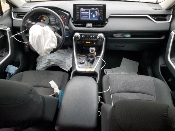 2019 Toyota RAV4 Hybrid XLE with VIN JTMRWRFV0KD011136, listed as a Copart auction lot 44007925 with 70,364 mi miles and Salvage Title. Bid and sale history available at carsss.com. Image 8.