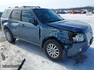 2010 Mercury Mariner Premier with VIN 4M2CN8HG7AKJ29786, listed as a IAAI auction lot 41323378 with 126,592 mi miles. Bid and sale history available at carsss.com. Image 6.