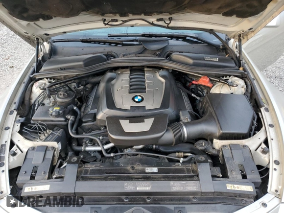 2008 BMW 6 Series 650i with VIN WBAEB53568CX62292, listed as a Copart auction lot 74968684 with 129,548 mi miles and Non Repairable. Bid and sale history available at carsss.com. Image 11.