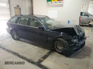 2001 BMW 5 Series 525i with VIN WBADS43421GD84986, listed as a Copart auction lot 64464735 with Not provided miles and Salvage title. Bid and sale history available at DreamBid. Image 4.