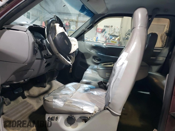1997 Ford F-150 XL with VIN 1FTEX17L4VNB66880, listed as a Copart auction lot 46084745 with 224,185 mi miles and Salvage title. Bid and sale history available at DreamBid. Image 7.