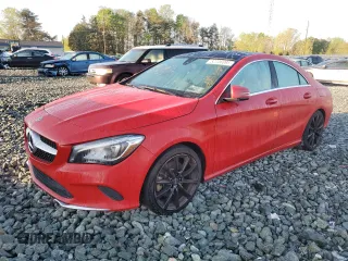 2019 Mercedes-Benz CLA with VIN WDDSJ4EB6KN714153, listed as a Copart auction lot 52206895 with 142,796 mi miles and Clean Title. Bid and sale history available at carsss.com. Image 1.