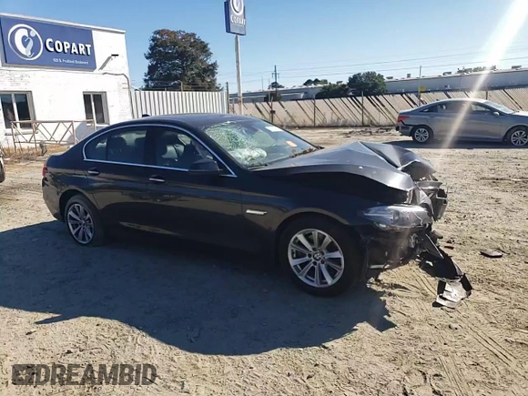 2015 BMW 5 Series 528i xDrive with VIN WBA5A7C55FD620599, listed as a Copart auction lot 74997904 with 119,474 mi miles and Salvage title. Bid and sale history available at DreamBid. Image 10.
