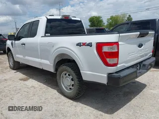 2021 Ford F-150 XL with VIN 1FTEX1EP1MKE18218, listed as a IAAI auction lot 42705266 with 83,041 mi miles and . Bid and sale history available at DreamBid. Image 3.
