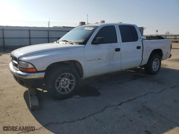 2001 Dodge Dakota Sport with VIN 1B7GL2AN61S106759, listed as a Copart auction lot 87423404 with 300,360 mi miles and Clean Title. Bid and sale history available at carsss.com. Image 1.