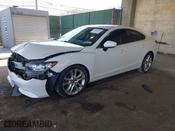 2015 Mazda 6 i Touring with VIN JM1GJ1V5XF1201431, listed as a IAAI auction lot 42072073 with 126,788 mi miles. Bid and sale history available at carsss.com. Image 18.