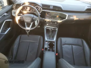 2020 Audi Q3 S line Prestige with VIN WA1FECF39L1008492, listed as a Copart auction lot 68421773 with 58,405 mi miles and Salvage Title. Bid and sale history available at carsss.com. Image 8.