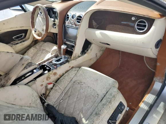 2013 Bentley Continental GT with VIN SCBGR3ZA5DC080940, listed as a Copart auction lot 79669524 with Not Provided miles and Salvage Title. Bid and sale history available at DreamBid. Image 8.