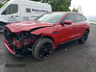 2023 Jaguar F-Pace S z VIN SADCJ2EX9PA712110, wystawiony jako Copart lot #56120925 z przebiegiem 18 990 mil mil oraz Szkoda całkowita • Salvage title. Historia ofert i sprzedaży dostępna na DreamBid. Obrazek 1.
