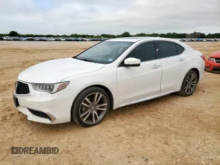 2020 Acura TLX Technology with VIN 19UUB2F48LA001074, listed as a Copart auction lot 60407085 with 49,779 mi miles and Clean title. Bid and sale history available at DreamBid. Image 1.