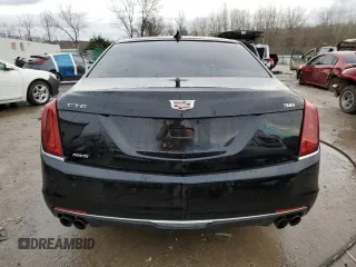 2017 Cadillac CT6 AWD with VIN 1G6KB5RS8HU195910, listed as a Copart auction lot 85089084 with 69,342 mi miles and Salvage title. Bid and sale history available at DreamBid. Image 6.