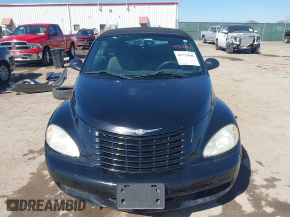 2005 Chrysler PT Cruiser with VIN 3C3EY45XX5T572509, listed as a IAAI auction lot 41733696 with 141,468 mi miles. Bid and sale history available at carsss.com. Image 12.