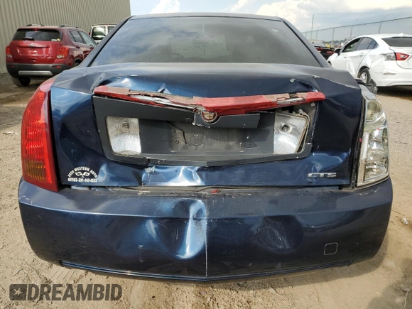 2004 Cadillac CTS with VIN 1G6DM577X40137669, listed as a Copart auction lot 58765364 with 206,751 mi miles and Salvage Title. Bid and sale history available at carsss.com. Image 6.